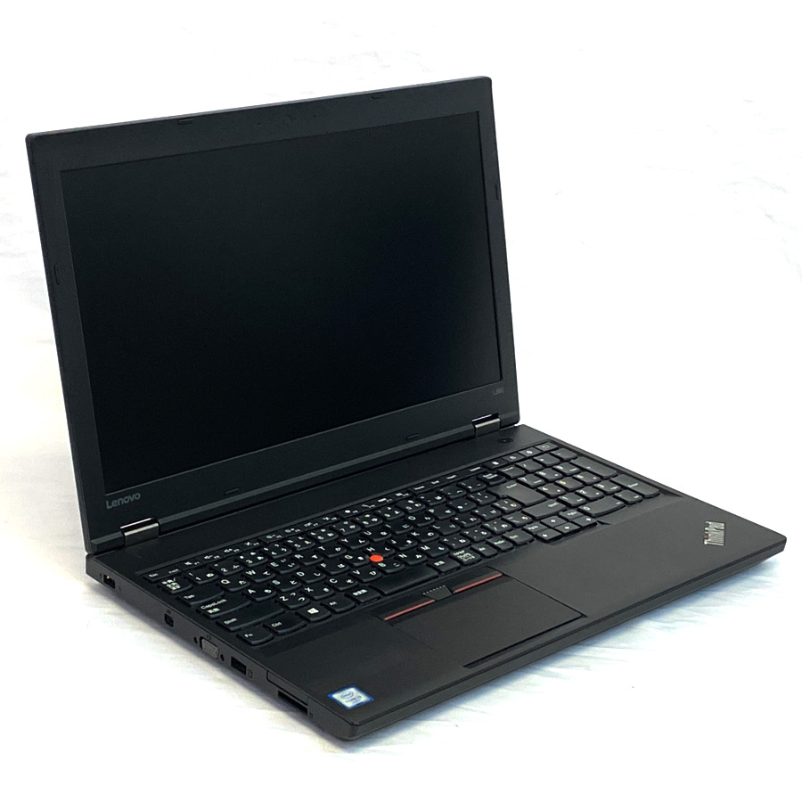 Lenovo ThinkPad L560 / Core i3-6100U 2.3GHz / メモリー16GB 新品SSD480GB / Windows 10 Home 64bit / 15.6型 HD / DVD-ROM テンキー 新品USB無線LAN子機付 [管理コード:9616]
