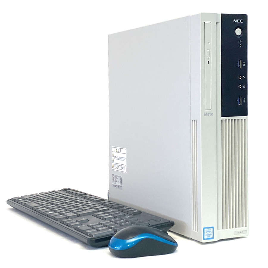  中古パソコン NEC Mate MK27M/A-T / Core i5-6400 2.7GHz / メモリー8GB 新品SSD480GB / Windows10 Home 64bit / DVDマルチ [管理コード:6353]