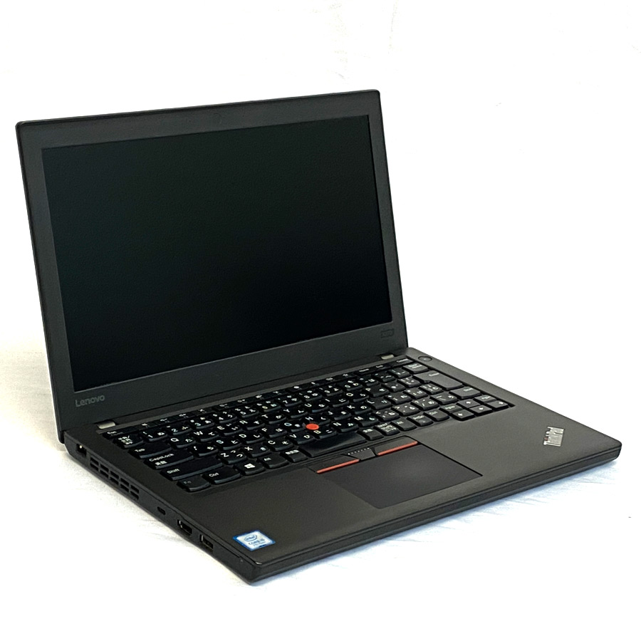 ThinkPad X270 / Core i5-7200U 2.5GHz / メモリー8GB SSD256GB / Windows 10 Home 64bit / 12.5型 HD液晶 / Bluetooth 無線LAN内蔵 [管理コード:9884]