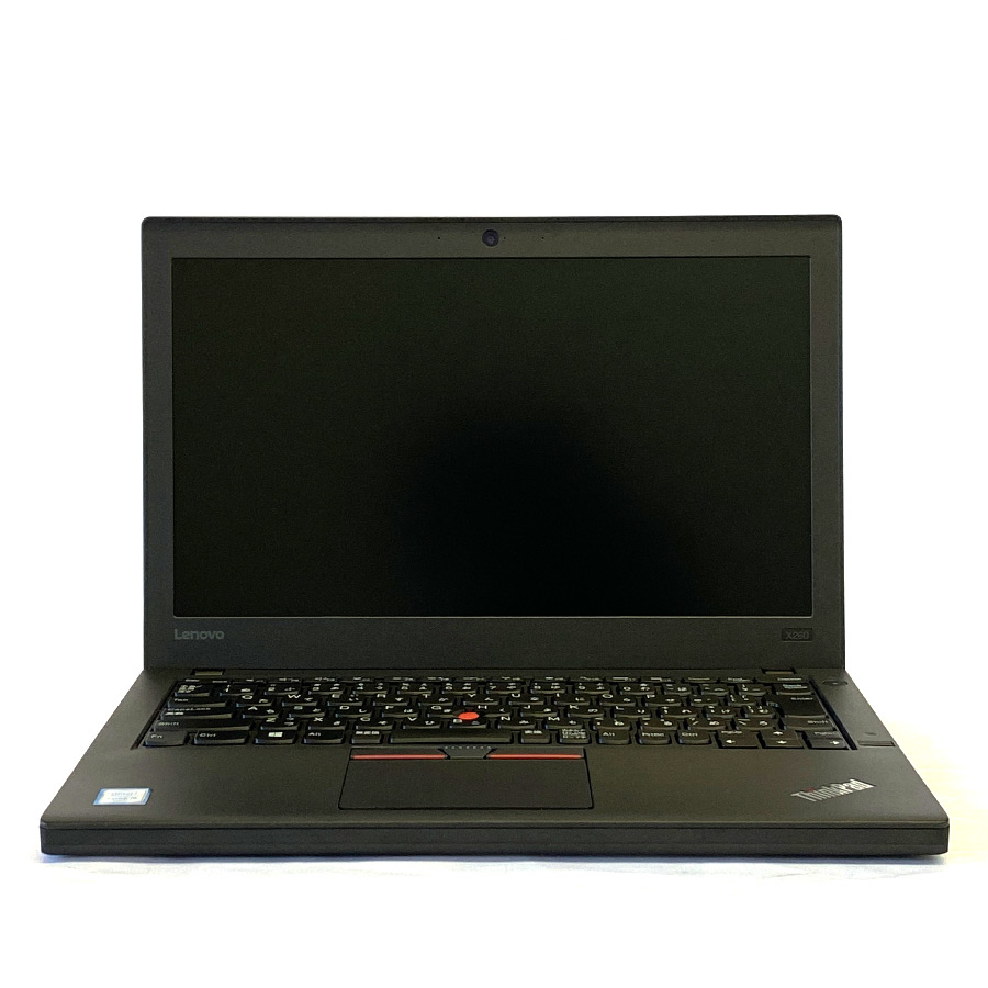 中古パソコンLenovo ThinkPad X260 / Core i5-6200U 2.3GHz / メモリー8GB 新品SSD480GB / Windows 10 Home 64bit / 12.5型 HD液晶 / WEBカメラ Bluetooth 無線LAN内蔵 [管理コード:2682]