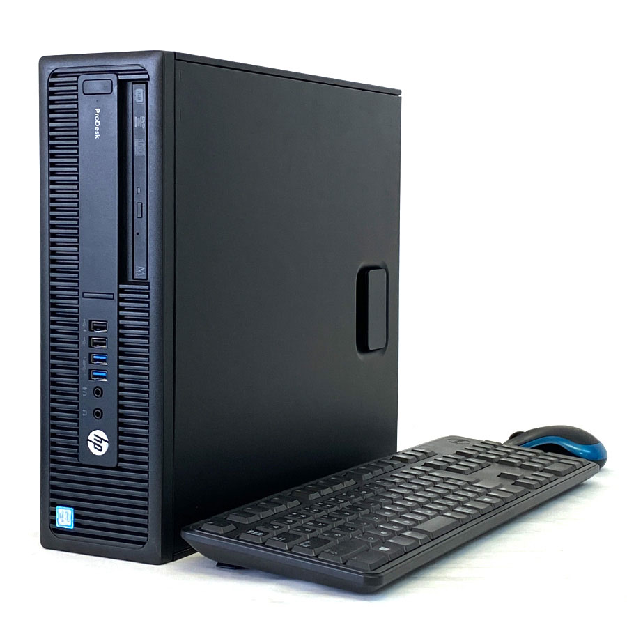  中古パソコン HP ProDesk 600 G2 SFF / Core i5-6500 3.2GHz / メモリー4GB / HDD500GB / Windows10 Home 64bit / DVDマルチ [管理コード:5380]